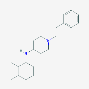 N-(2,3-dimethylcyclohexyl)-1-(2-phenylethyl)-4-piperidinamine