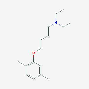 molecular formula C16H27NO B4907420 4-(2,5-dimethylphenoxy)-N,N-diethyl-1-butanamine 