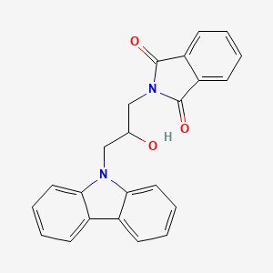 2-[3-(9H-carbazol-9-yl)-2-hydroxypropyl]-1H-isoindole-1,3(2H)-dione