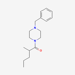 1-benzyl-4-(2-methylpentanoyl)piperazine