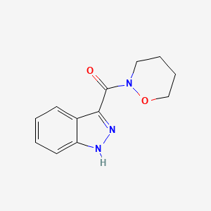 1H-indazol-3-yl(oxazinan-2-yl)methanone