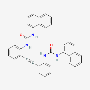 N',N'''-(1,2-ethynediyldi-2,1-phenylene)bis(N-1-naphthylurea)