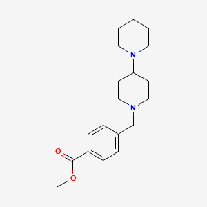 methyl 4-(1,4'-bipiperidin-1'-ylmethyl)benzoate