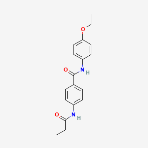 N-(4-ethoxyphenyl)-4-(propionylamino)benzamide