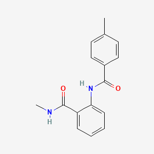 N-methyl-2-[(4-methylbenzoyl)amino]benzamide