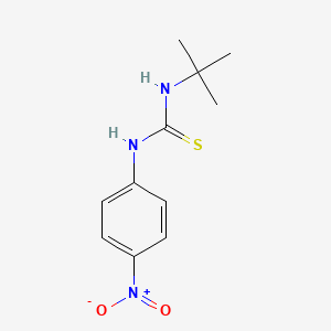 N-(tert-butyl)-N'-(4-nitrophenyl)thiourea