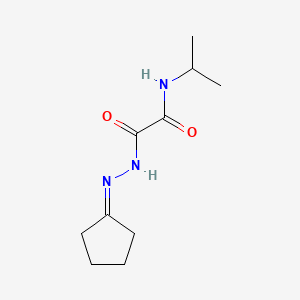 N'-(cyclopentylideneamino)-N-propan-2-yloxamide