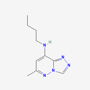 N-butyl-6-methyl[1,2,4]triazolo[4,3-b]pyridazin-8-amine