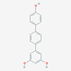 B049081 5-[4-(4-Hydroxyphenyl)phenyl]benzene-1,3-diol CAS No. 890854-82-7