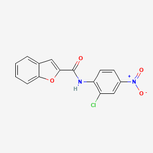 molecular formula C15H9ClN2O4 B4908198 N-(2-chloro-4-nitrophenyl)-1-benzofuran-2-carboxamide 