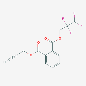 1-O-prop-2-ynyl 2-O-(2,2,3,3-tetrafluoropropyl) benzene-1,2-dicarboxylate