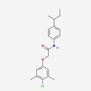 N-(4-sec-butylphenyl)-2-(4-chloro-3,5-dimethylphenoxy)acetamide