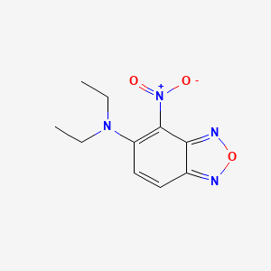 molecular formula C10H12N4O3 B4908430 N,N-diethyl-4-nitro-2,1,3-benzoxadiazol-5-amine 