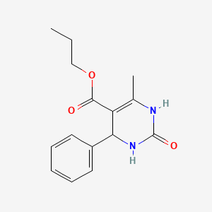 Propyl 6-methyl-2-oxo-4-phenyl-1,2,3,4-tetrahydropyrimidine-5-carboxylate