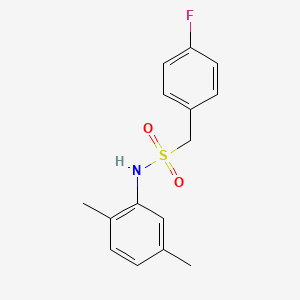 N-(2,5-dimethylphenyl)-1-(4-fluorophenyl)methanesulfonamide