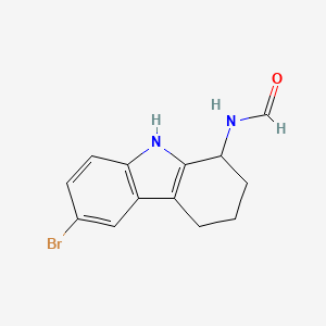 N-(6-bromo-2,3,4,9-tetrahydro-1H-carbazol-1-yl)formamide