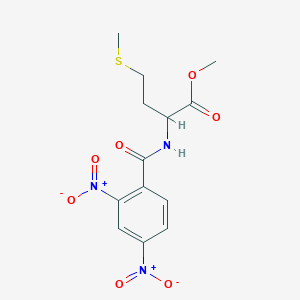 methyl N-(2,4-dinitrobenzoyl)methioninate