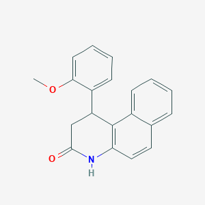 1-(2-methoxyphenyl)-1H,2H,4H-benzo[f]quinolin-3-one