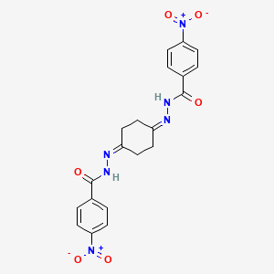 N',N''-1,4-cyclohexanediylidenebis(4-nitrobenzohydrazide)