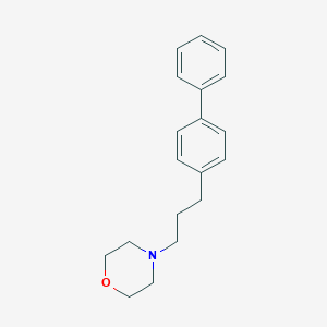 B049089 4-[3-(4-Phenylphenyl)propyl]morpholine CAS No. 119637-69-3