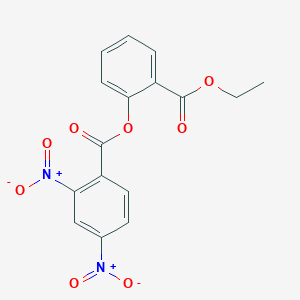 2-(ethoxycarbonyl)phenyl 2,4-dinitrobenzoate