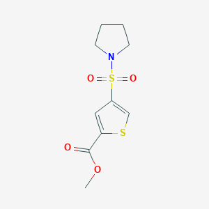 Methyl 4-pyrrolidin-1-ylsulfonylthiophene-2-carboxylate