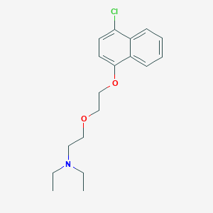 (2-{2-[(4-chloro-1-naphthyl)oxy]ethoxy}ethyl)diethylamine