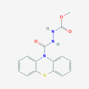 methyl 2-(10H-phenothiazin-10-ylcarbonyl)hydrazinecarboxylate