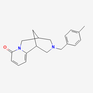 11-(4-methylbenzyl)-7,11-diazatricyclo[7.3.1.0~2,7~]trideca-2,4-dien-6-one