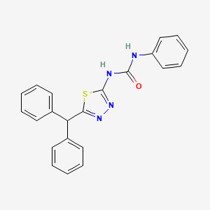 N-[5-(diphenylmethyl)-1,3,4-thiadiazol-2-yl]-N'-phenylurea