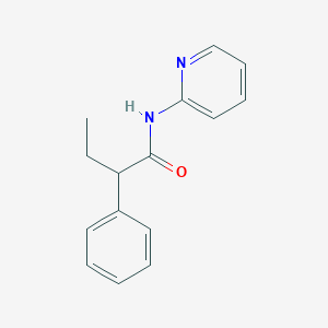 molecular formula C15H16N2O B4909558 2-phenyl-N-(pyridin-2-yl)butanamide 