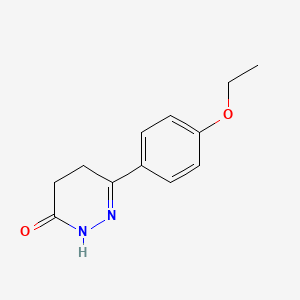 molecular formula C12H14N2O2 B4909561 6-(4-ethoxyphenyl)-4,5-dihydro-3(2H)-pyridazinone 