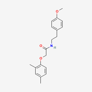 2-(2,4-DIMETHYLPHENOXY)-N-(2-(4-METHOXYPHENYL)ETHYL)ACETAMIDE