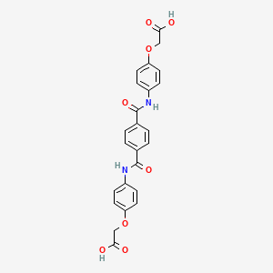 2,2'-[1,4-phenylenebis(carbonylimino-4,1-phenyleneoxy)]diacetic acid