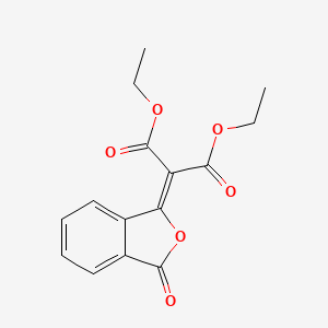 diethyl (3-oxo-2-benzofuran-1(3H)-ylidene)malonate