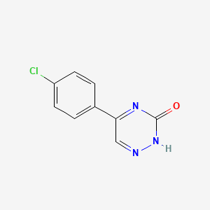 5-(4-chlorophenyl)-1,2,4-triazin-3(2H)-one