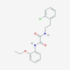 N-[2-(2-chlorophenyl)ethyl]-N'-(2-ethoxyphenyl)ethanediamide