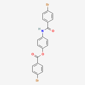 4-[(4-bromobenzoyl)amino]phenyl 4-bromobenzoate