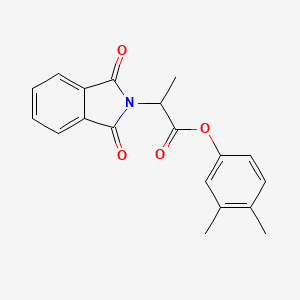 3,4-dimethylphenyl 2-(1,3-dioxo-1,3-dihydro-2H-isoindol-2-yl)propanoate