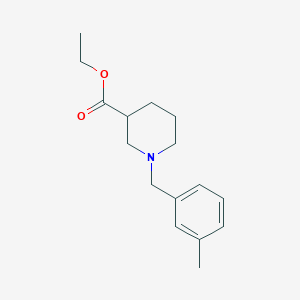 Ethyl 1-[(3-methylphenyl)methyl]piperidine-3-carboxylate