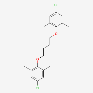 5-Chloro-2-[4-(4-chloro-2,6-dimethylphenoxy)butoxy]-1,3-dimethylbenzene