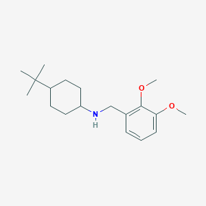 (4-tert-butylcyclohexyl)(2,3-dimethoxybenzyl)amine