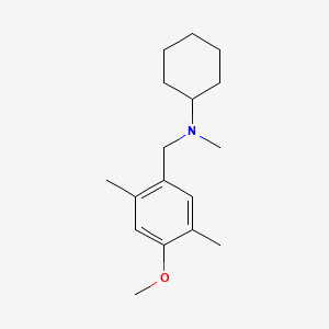 N-(4-methoxy-2,5-dimethylbenzyl)-N-methylcyclohexanamine