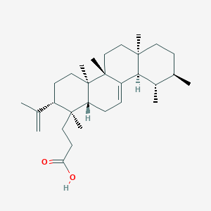 molecular formula C30H48O2 B049110 罗布里克酸 CAS No. 6812-81-3