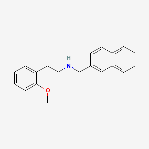 molecular formula C20H21NO B4911082 2-(2-methoxyphenyl)-N-(naphthalen-2-ylmethyl)ethanamine 