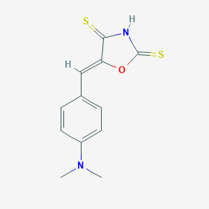 molecular formula C12H12N2OS2 B491124 5-[[4-(Dimethylamino)phenyl]methylene]-2,4-oxazolidinedithione CAS No. 578733-97-8
