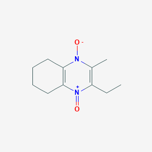 2-ethyl-3-methyl-5,6,7,8-tetrahydroquinoxaline 1,4-dioxide