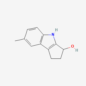 7-methyl-1,2,3,4-tetrahydrocyclopenta[b]indol-3-ol