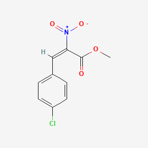 methyl 3-(4-chlorophenyl)-2-nitroacrylate