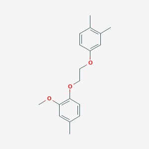 1-[2-(3,4-dimethylphenoxy)ethoxy]-2-methoxy-4-methylbenzene